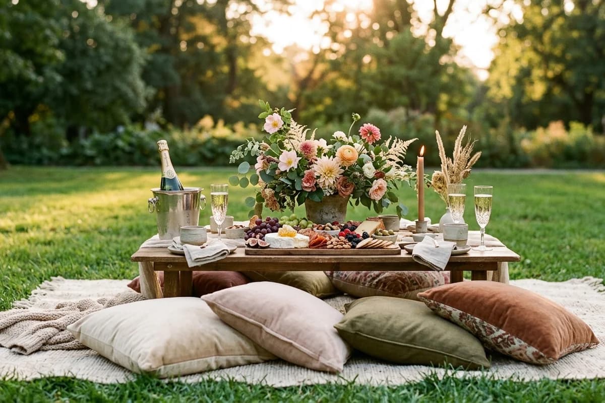 A romantic weekend-getaway proposal setting in the Victorian countryside